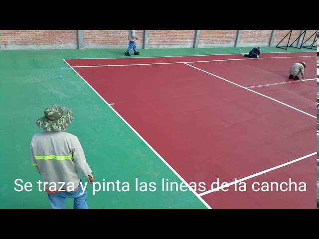 Cómo Pintar una Cancha de Tenis