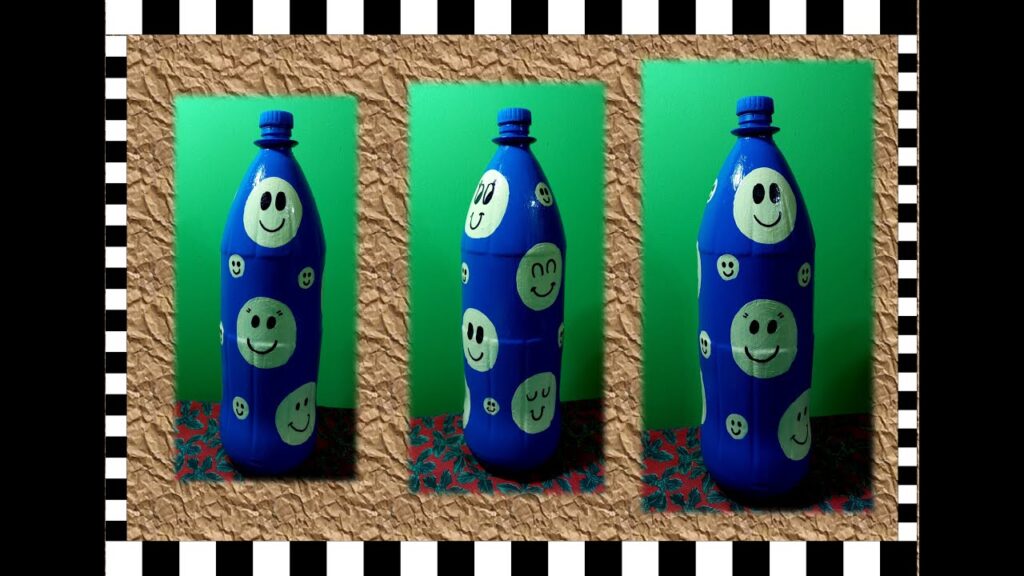 que tipo de pintura se usa para pintar botellas de plastico